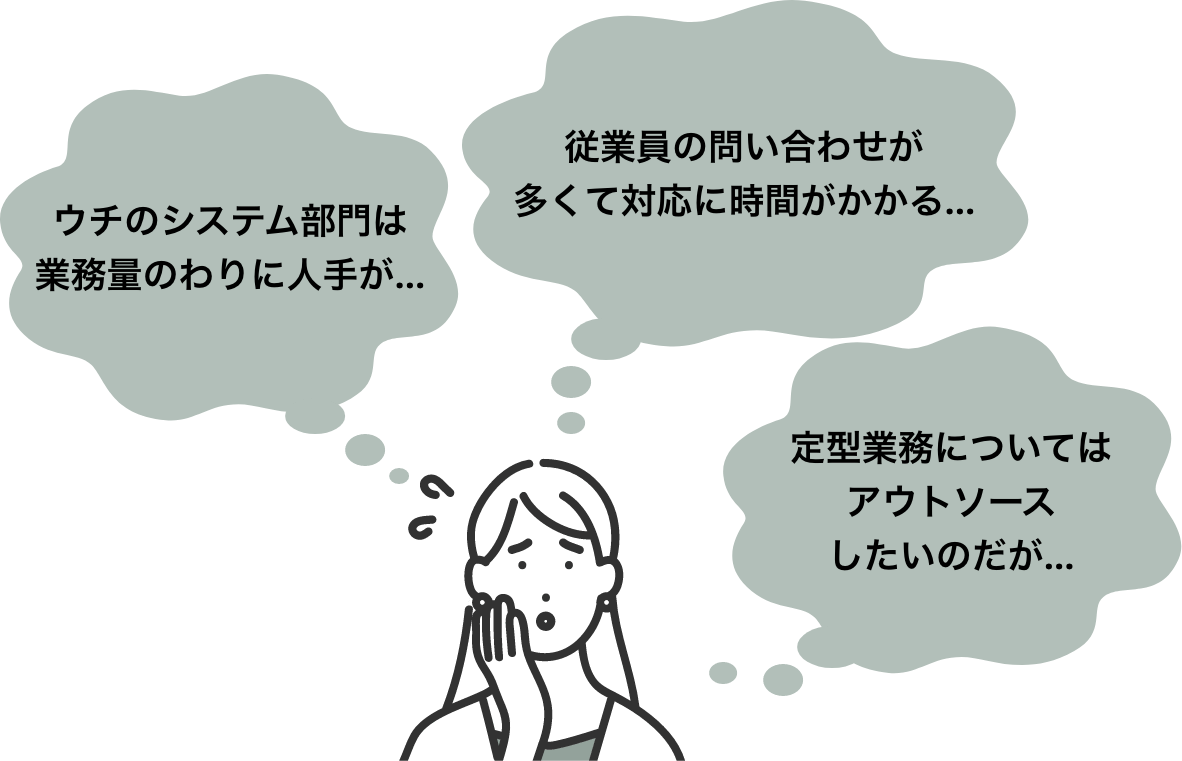 情シスBPO課題