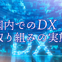 国内でのDX　取り組みの実態